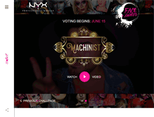 Tablet Screenshot of faceawards.com